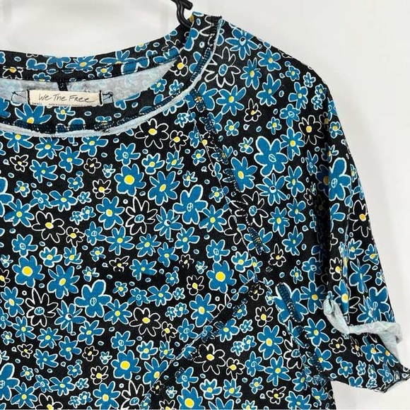 NWOT! Free People Sammie Floral Print Tee - Picture 7 of 10